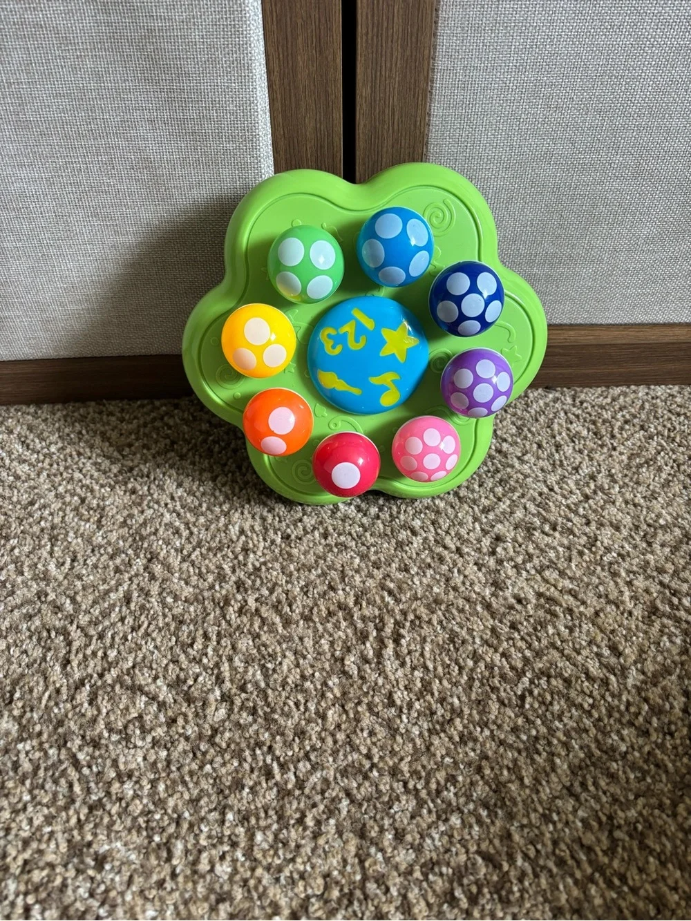 Best Learning Mushroom Toy with Multicolor Pegs